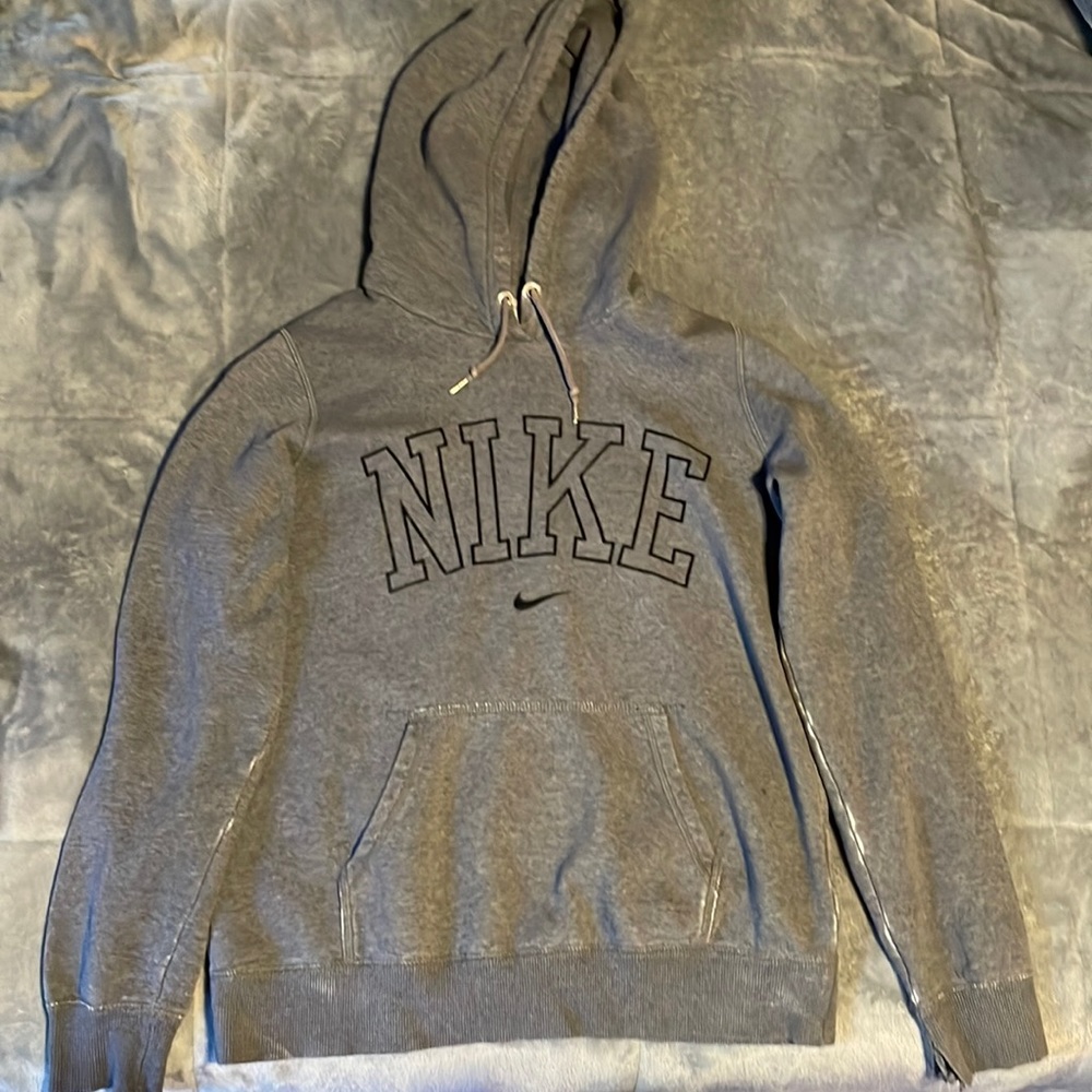 Vintage grey nike hoodie